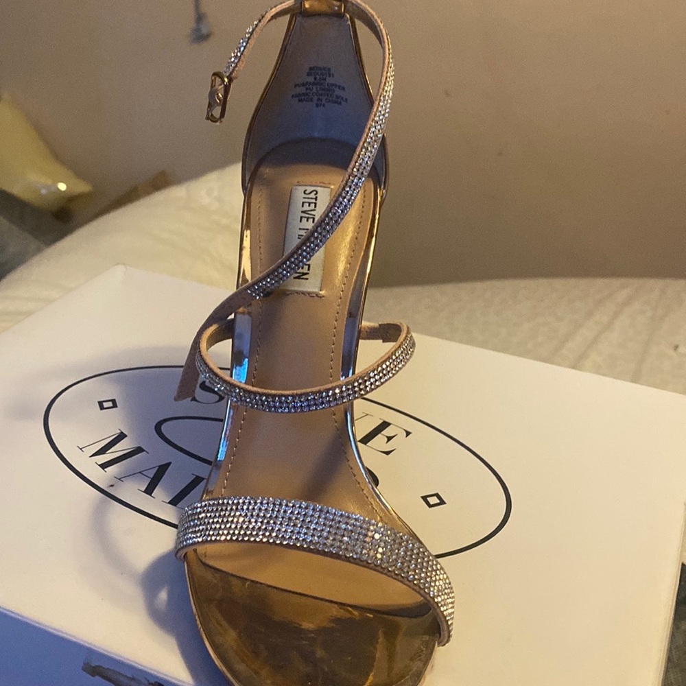 Steve Madden strapped heels